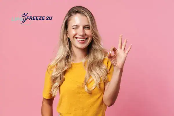 Picture of happy woman after HIFU vaginal tightening Neasden