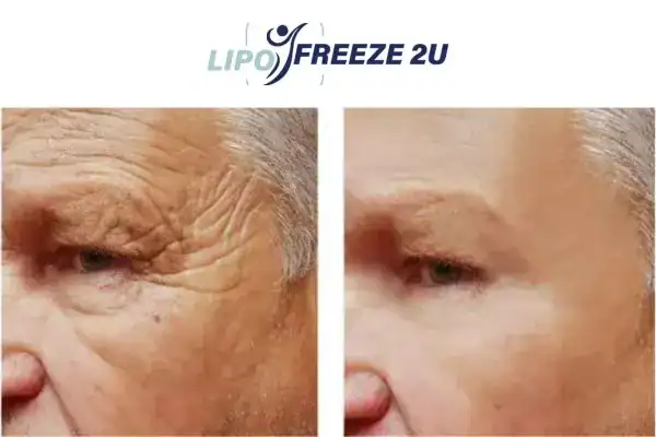 Mens before and after Morpheus 8 Neasden results.